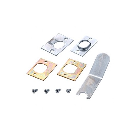 Jackson Aluminum Top and Bottom Strikes for use W/ Concealed Vertical Rod Panic Exit Devices 301084628